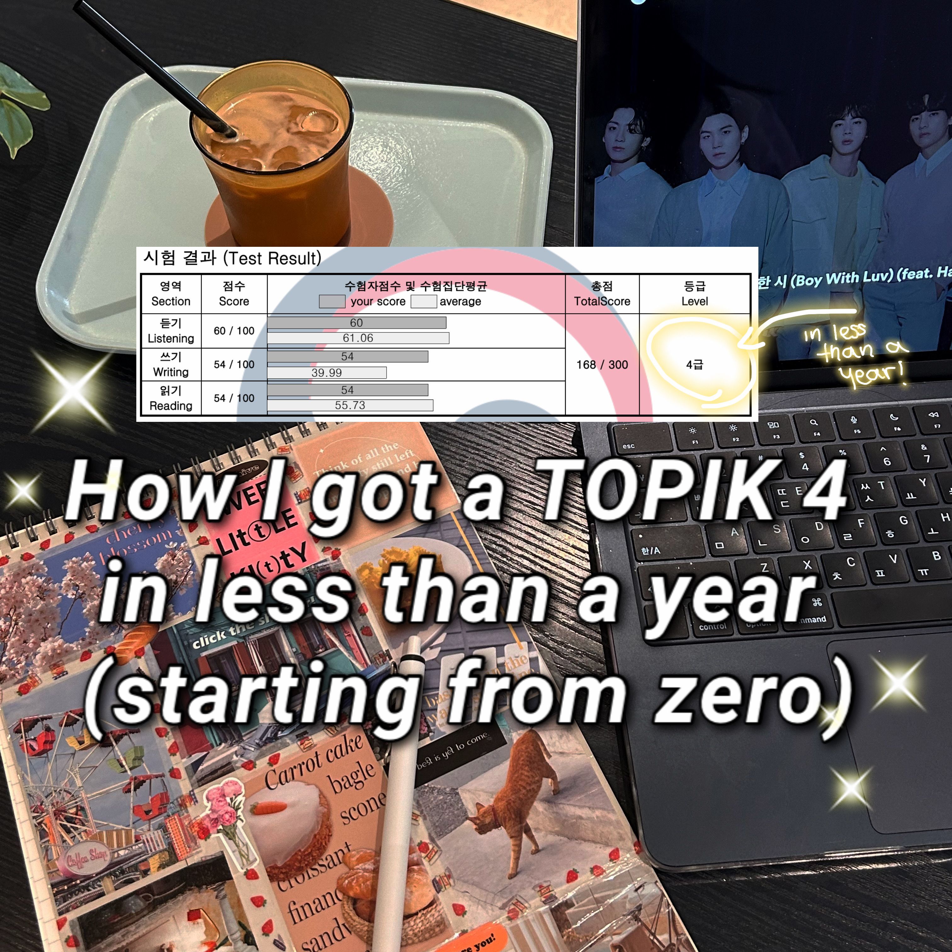 How I Got TOPIK 4 in Less Than a Year (Starting from Zero). | K-campus
